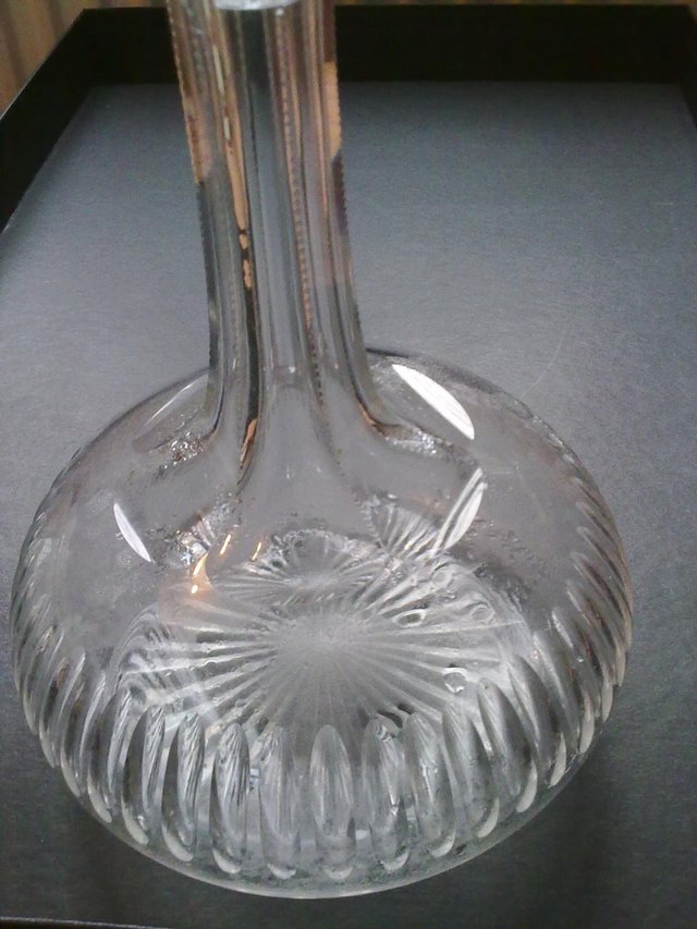 Image 2 of Cut glass decanter