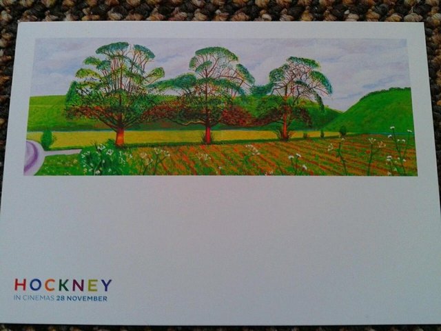 Image 3 of David Hockney 4 Exhibition Postcards Limited Edition