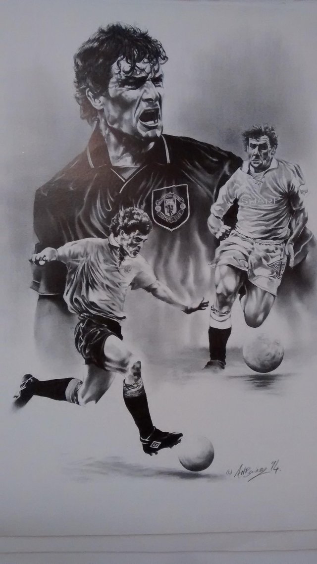 Preview of the first image of CANTONA, GIGGS & HUGHES PRINTS.