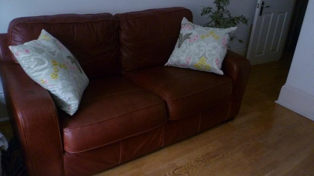 Image 2 of leather sofa