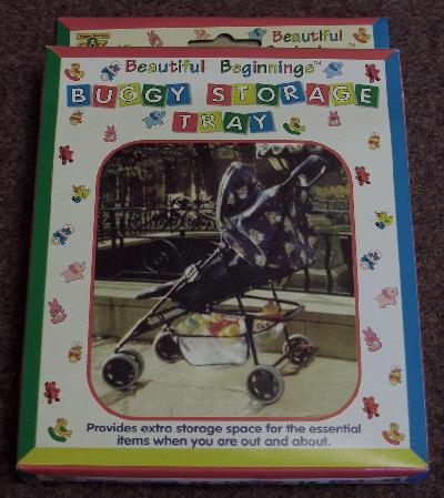 Preview of the first image of Buggy Storage Tray By Beautiful Beginnings - New & Boxed.