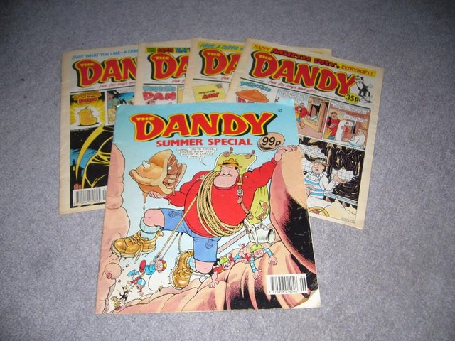 Preview of the first image of The Dandy Comics.