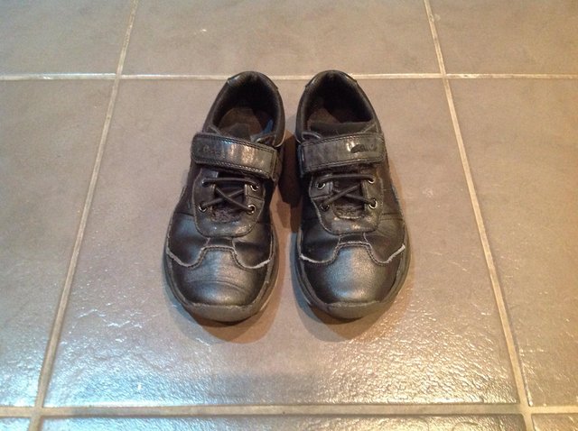 Preview of the first image of Clarks Boys School Shoes Size 13.