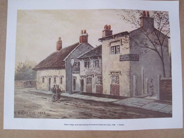 Preview of the first image of PRINT - 1908 Walton Village.