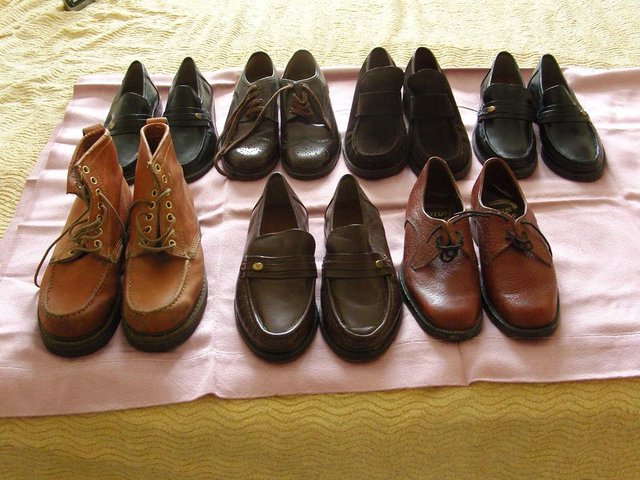 Image 3 of Selection of Leather Shoes and Workboots Size 6