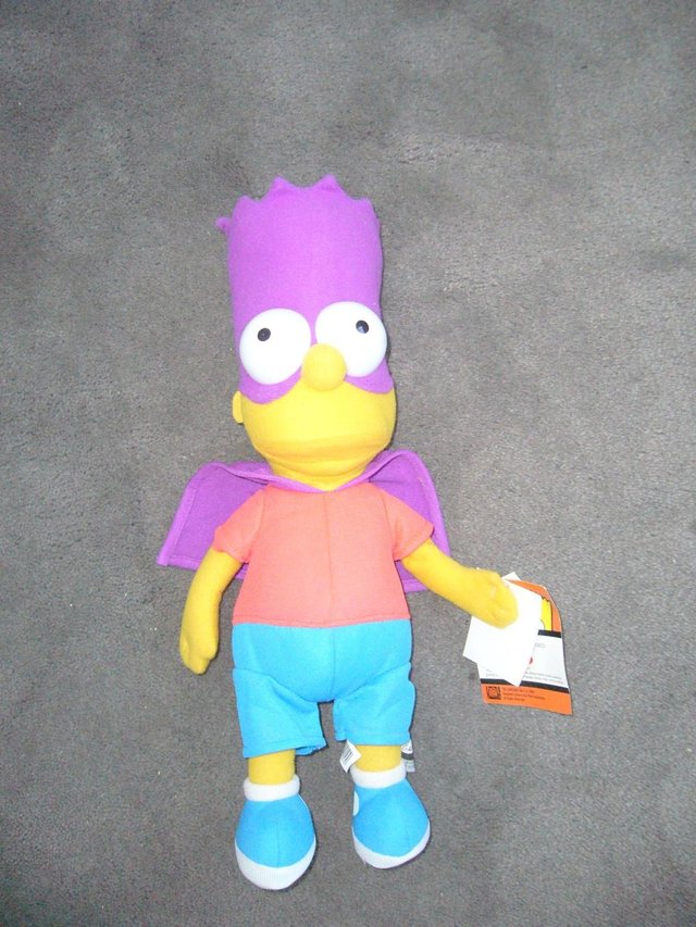 Preview of the first image of Bart Simpson Caped Crusader.