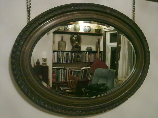 Image 3 of Oval Mirror Edwardian