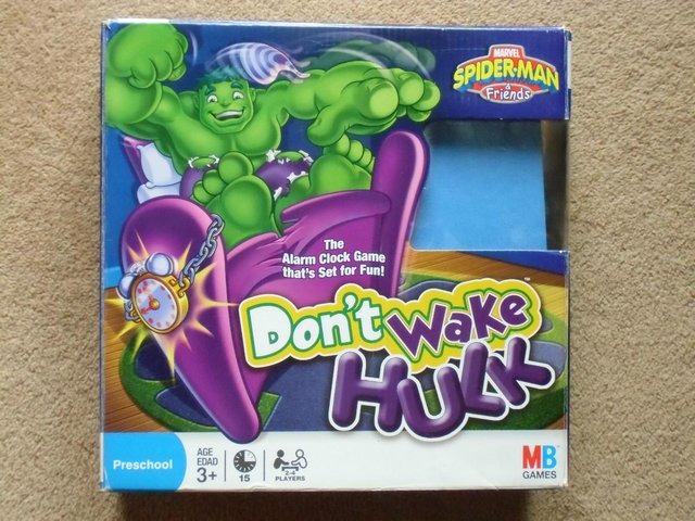 Preview of the first image of Don't Wake the Hulk Game.