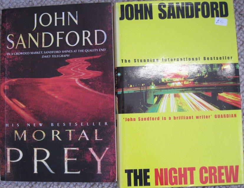 Preview of the first image of John Sandford books.