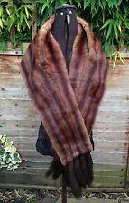 Preview of the first image of Cape Wrap (Vintage Long slim Fur wrap).