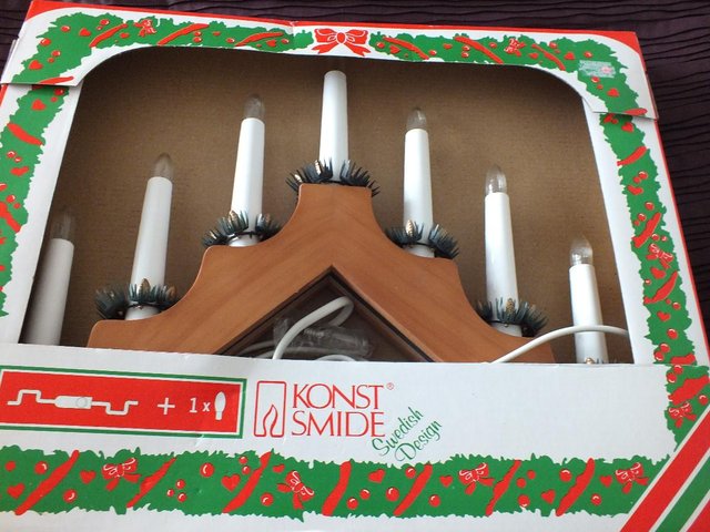 Preview of the first image of Christmas Welcome Candle Decoration (New).