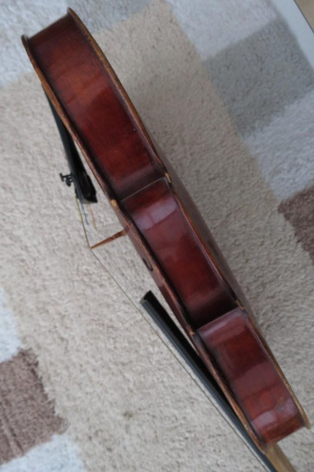 Image 3 of 3/4 size Violin ascribed to Mathias Neuner Mittenwald 1824