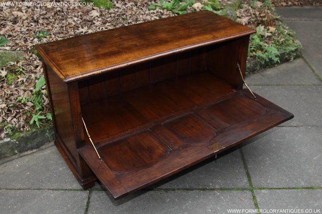 Image 8 of TITCHMARSH & GOODWIN OAK BLANKET DOWER CHEST BOX COFFER