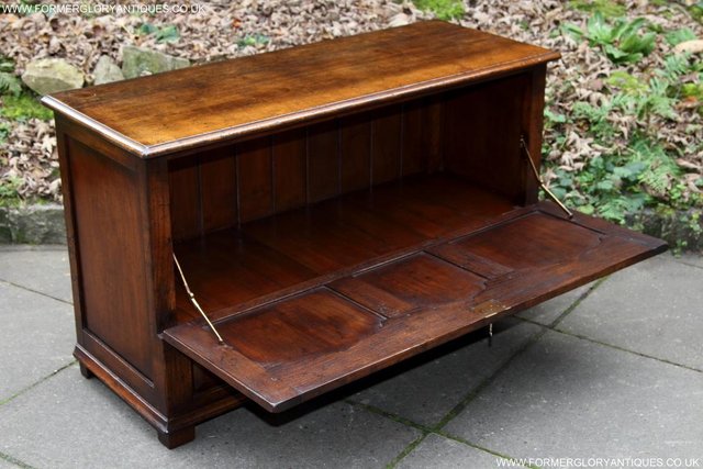 Image 16 of TITCHMARSH & GOODWIN OAK BLANKET DOWER CHEST BOX COFFER