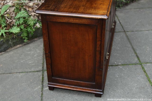 Image 20 of TITCHMARSH & GOODWIN OAK BLANKET DOWER CHEST BOX COFFER