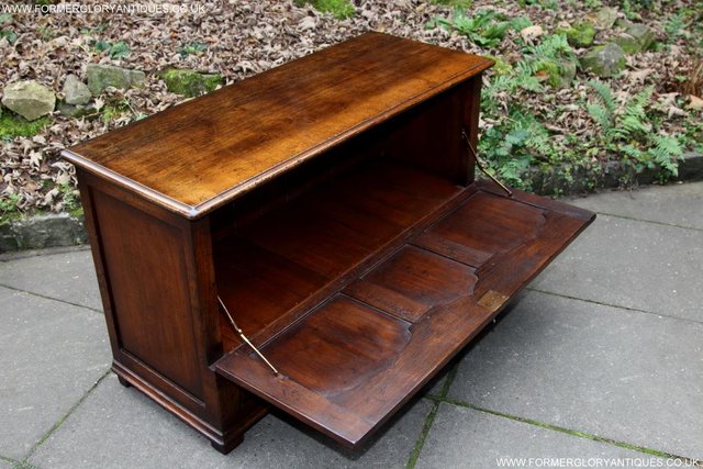 Image 35 of TITCHMARSH & GOODWIN OAK BLANKET DOWER CHEST BOX COFFER