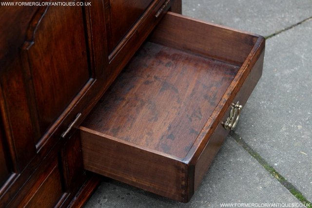 Image 53 of TITCHMARSH & GOODWIN OAK BLANKET DOWER CHEST BOX COFFER