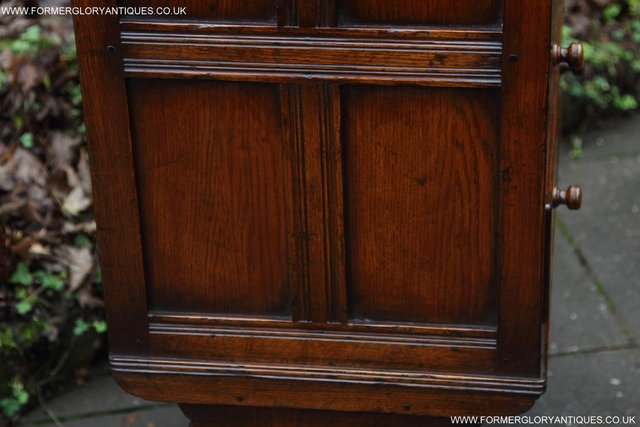 Image 25 of TITCHMARSH & GOODWIN CARVED OAK CHEST OF FOUR DRAWERS STAND