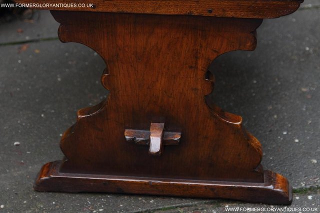 Image 31 of TITCHMARSH & GOODWIN CARVED OAK CHEST OF FOUR DRAWERS STAND