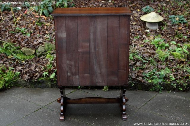 Image 32 of TITCHMARSH & GOODWIN CARVED OAK CHEST OF FOUR DRAWERS STAND