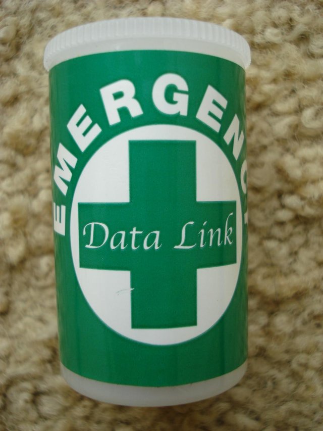 Preview of the first image of NEW EMERGENCY TUBE FOR HOME HEALTH SECURITY BY DATA LINK.