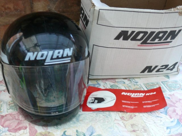 Image 2 of Vintage Nolan Motor bike Helmet