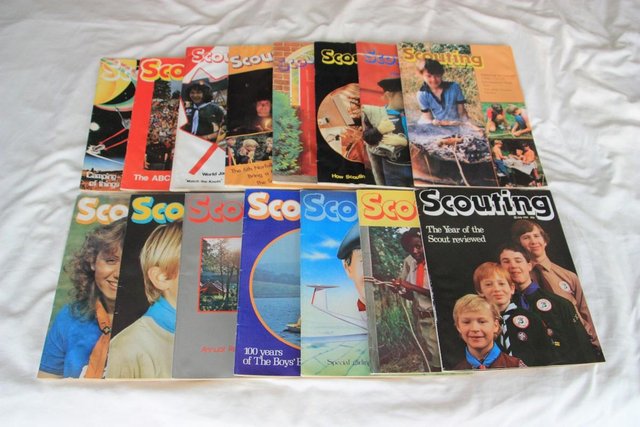 Preview of the first image of 1983-4 Scouting Magazines - 15 copies.