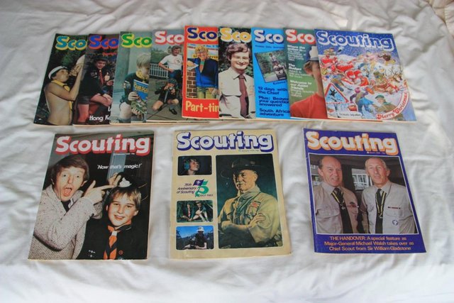 Preview of the first image of 1982 Scouting Magazines - Complete Year 12 copies.