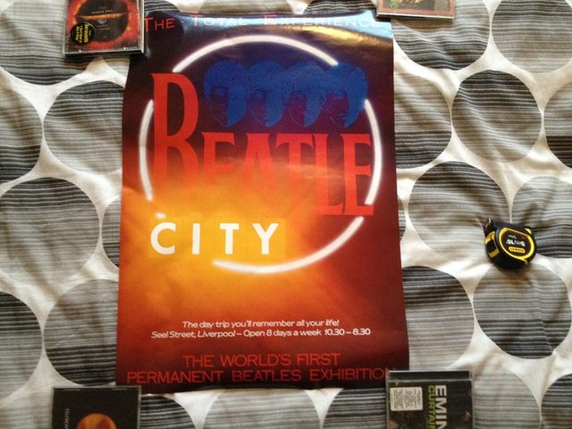 Preview of the first image of Beatles Original Beatle City Poster.