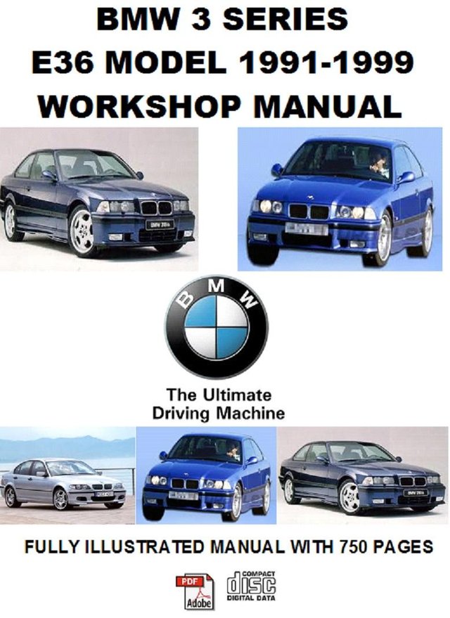 Preview of the first image of BMW Series-3 E36 (1991 – 1999) Workshop, Service, Manual.