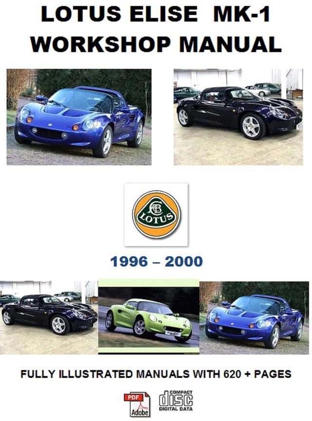 Preview of the first image of Lotus Elise Mk-1 (1996-2000) Workshop Service Repair Manual.