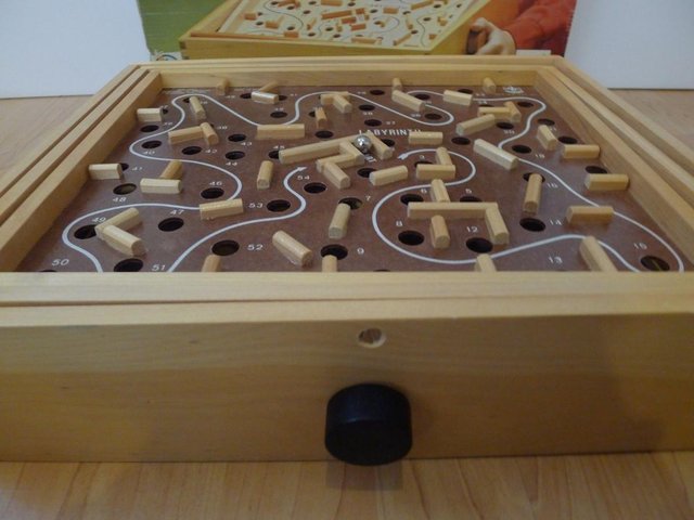 Image 2 of Labyrinth 54 Hole Maze game (Incl P&P)