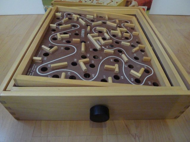 Image 3 of Labyrinth 54 Hole Maze game (Incl P&P)