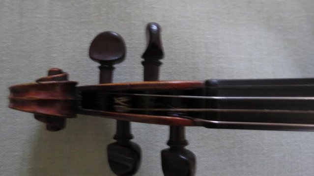 Image 4 of 3/4 size Violin ascribed to Mathias Neuner Mittenwald 1824