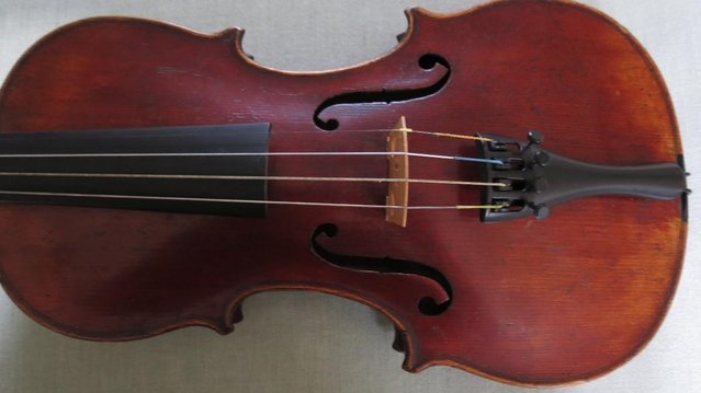 Image 10 of 3/4 size Violin ascribed to Mathias Neuner Mittenwald 1824