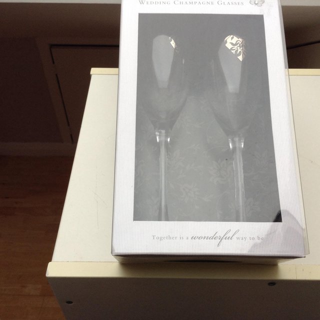 Preview of the first image of Boxed Champagne Flutes.