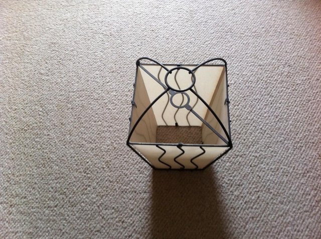 Preview of the first image of rustic light shade....Reduced!.