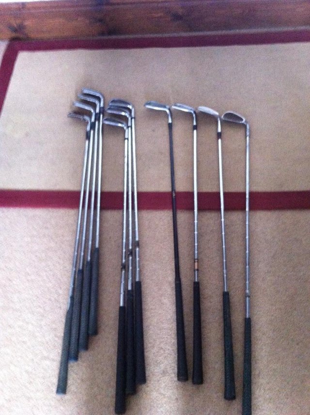 Image 2 of assorted golf irons