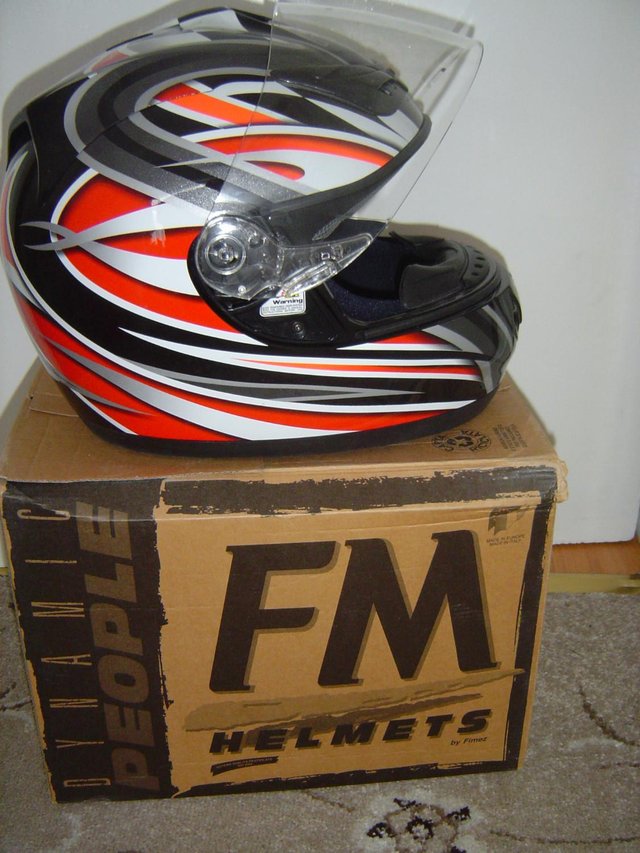 Preview of the first image of Motorcycle F M helmet.