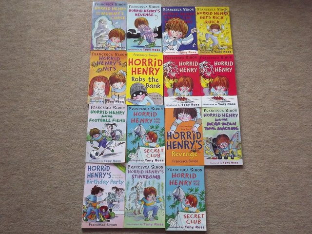 Preview of the first image of Horrid Henry Books.