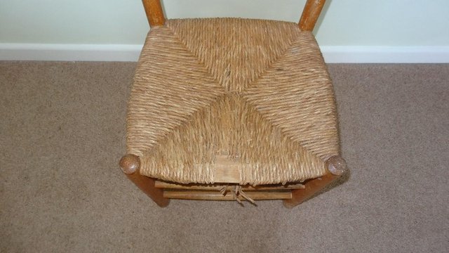 Image 2 of Sturdy beechwood chair.