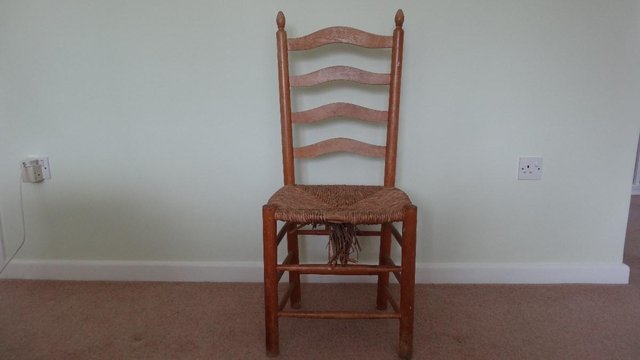 Image 3 of Sturdy beechwood chair.