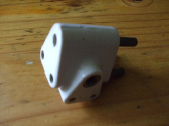 Preview of the first image of 15 ampWALL SOCKET ADAPTOR ROUND PIN  (ONLY £1.00).