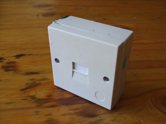 Preview of the first image of BT STYLE TELEPHONE WALL SOCKET.