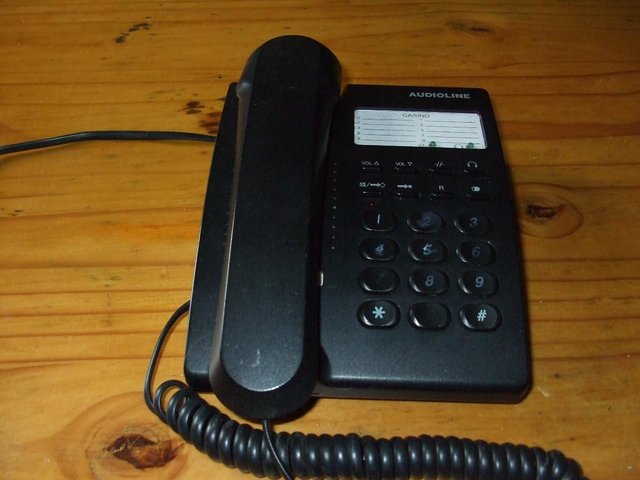 Preview of the first image of AUDIOLINE TELEPHONE (ONLY £5.00).