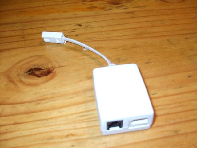 Preview of the first image of ADSADSL/BT TELEPHONE CABLE ADAPTOR(ONLY £1.00).
