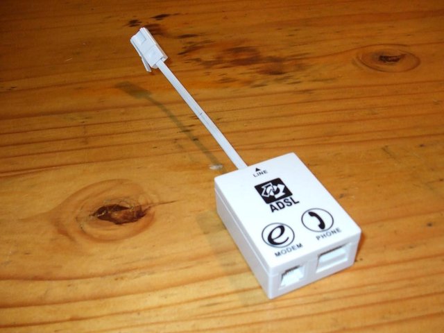 Image 2 of ADSADSL/BT TELEPHONE CABLE ADAPTOR(ONLY £1.00)
