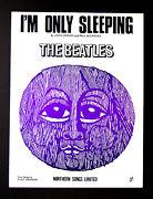 Preview of the first image of WANTED Beatles Orig Sheet Music I'm Only Sleeping ''.