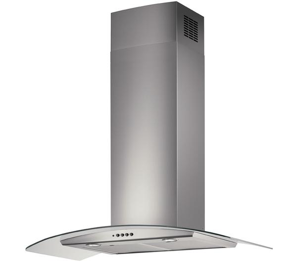 Preview of the first image of ELECTROLUX 90CM GLASS Cooker Hood - Stainless Steel BARGAIN!.