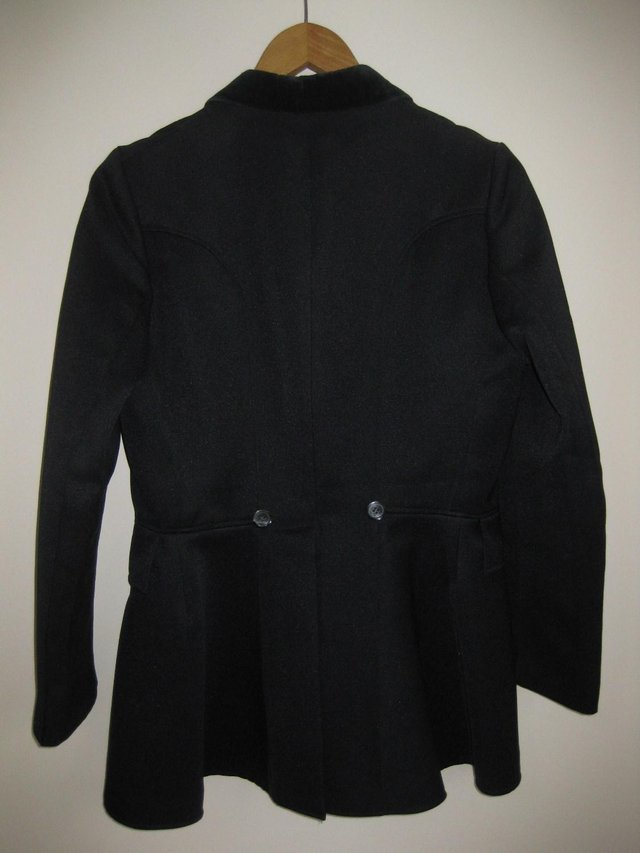 Image 3 of black show jumping jacket